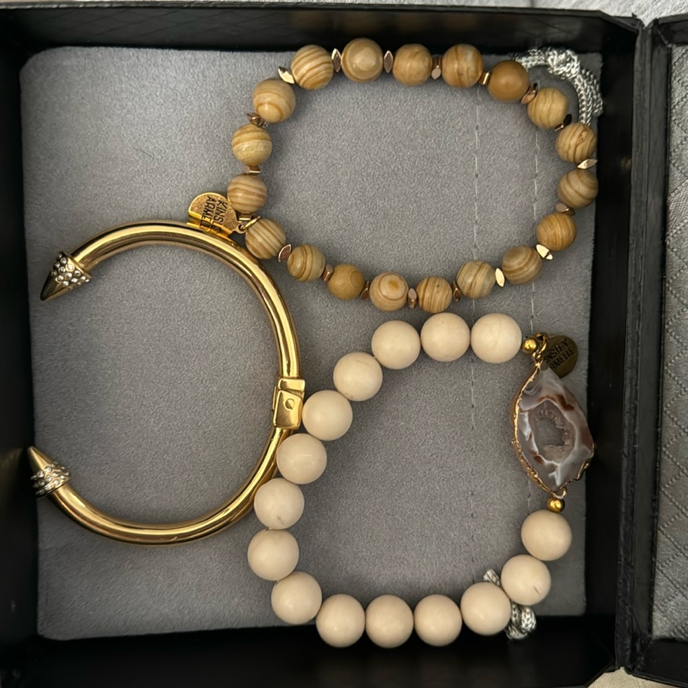 Kinsey Armelle bracelets. Please see all pictures for details.